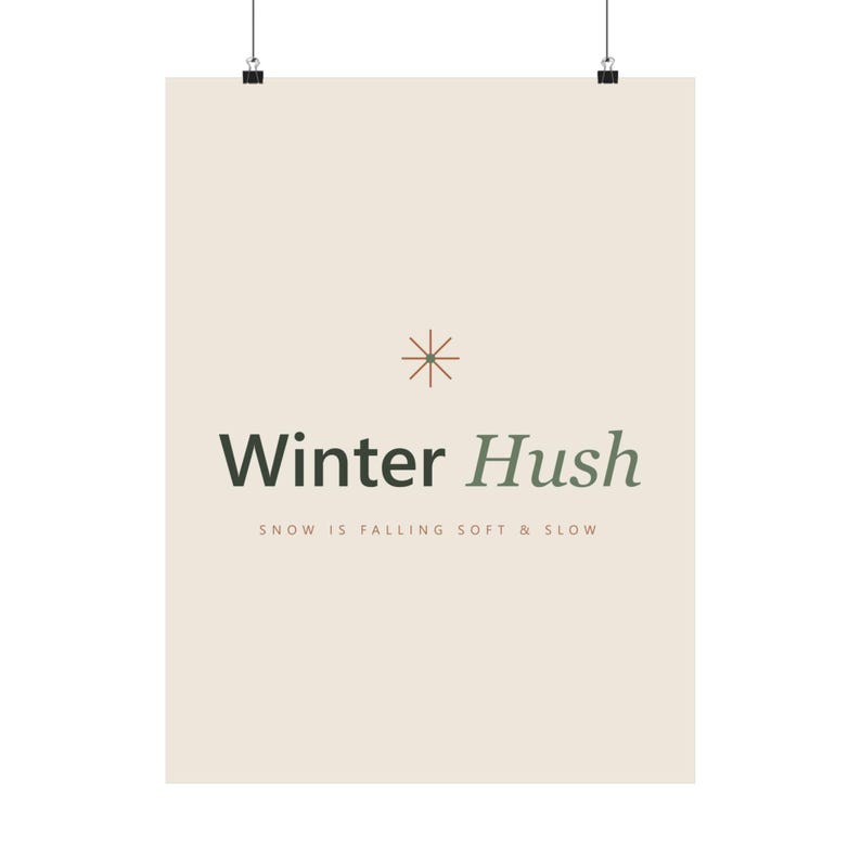 Christmas Typography Print Set of 6, Minimalist Holiday Wall Art, Cream Sage, 16x20, 11x14, 8x10, Instant Download