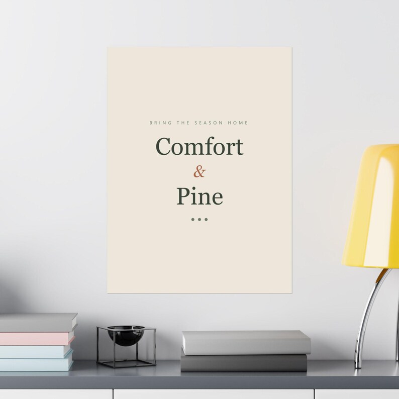 Christmas Typography Print Set of 6, Minimalist Holiday Wall Art, Cream & Sage Gallery Set, 16x20, 11x14, 8x10, Instant Download, image 8