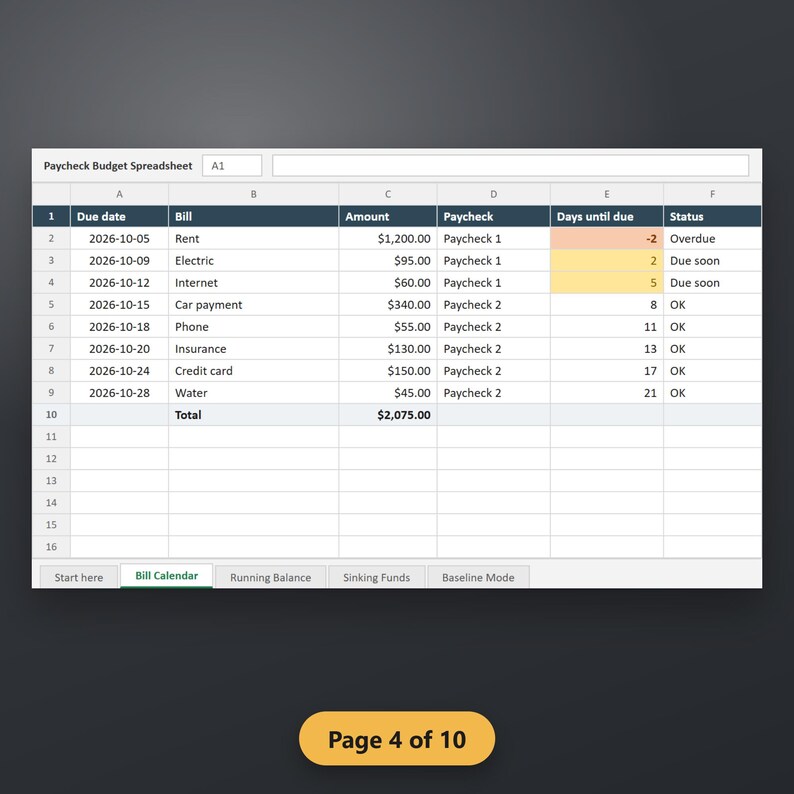 Landlord Spreadsheet, Rental Property Spreadsheet, Income & Expense Tracker, Rent Roll, Schedule E, Google Sheets, Instant Download, image 8